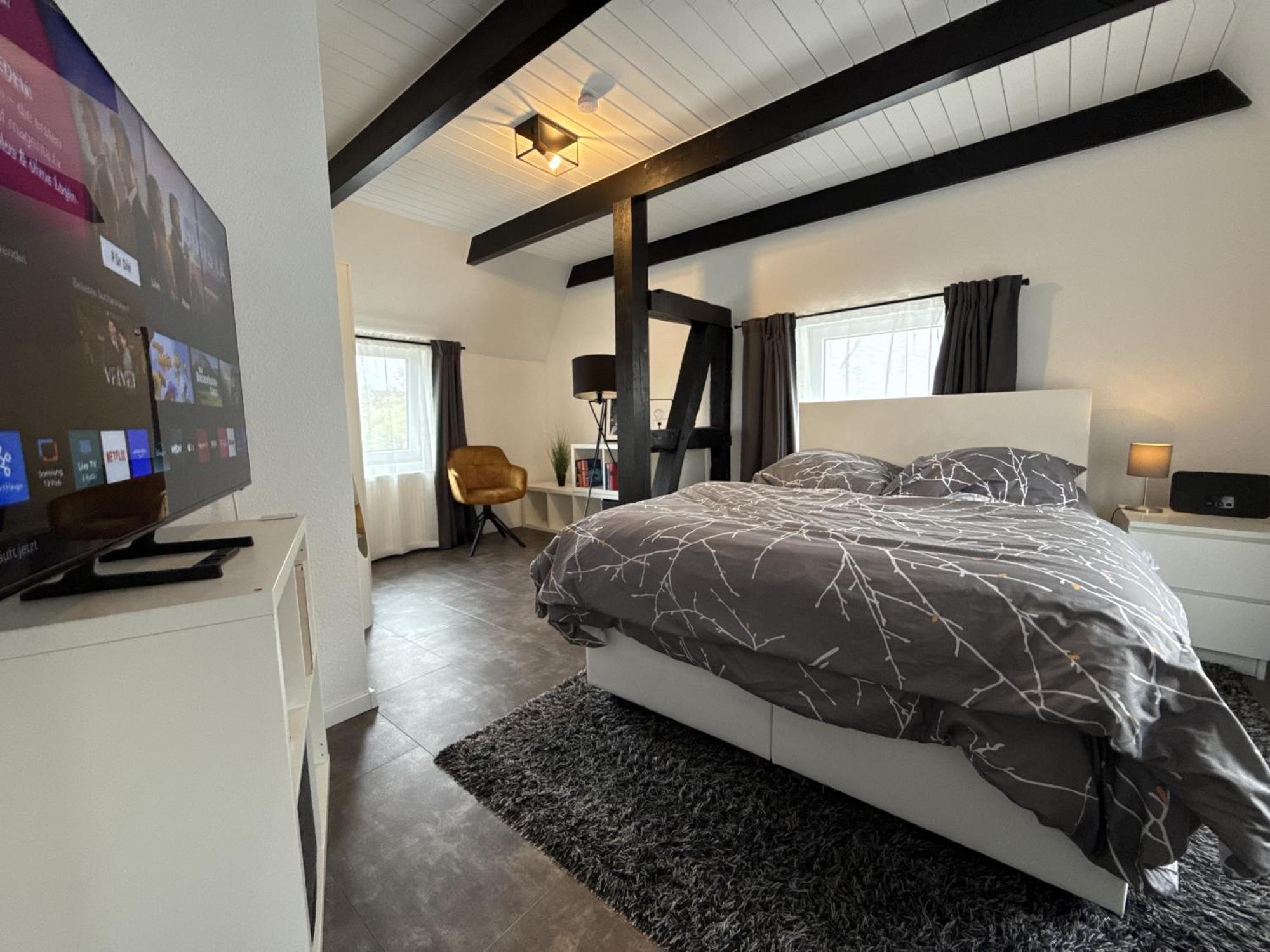 Fachwerkhaus Mit 2 Getrennten Schlafzimmern, Wohnzimmer Und Kueche Bückeburg Dış mekan fotoğraf